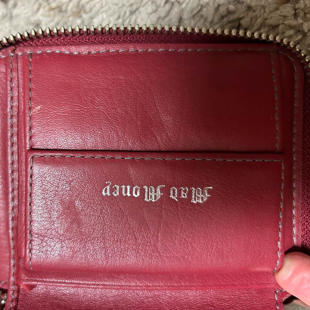 Juicy Couture Gray and Red Wallet - Picture 7 of 8